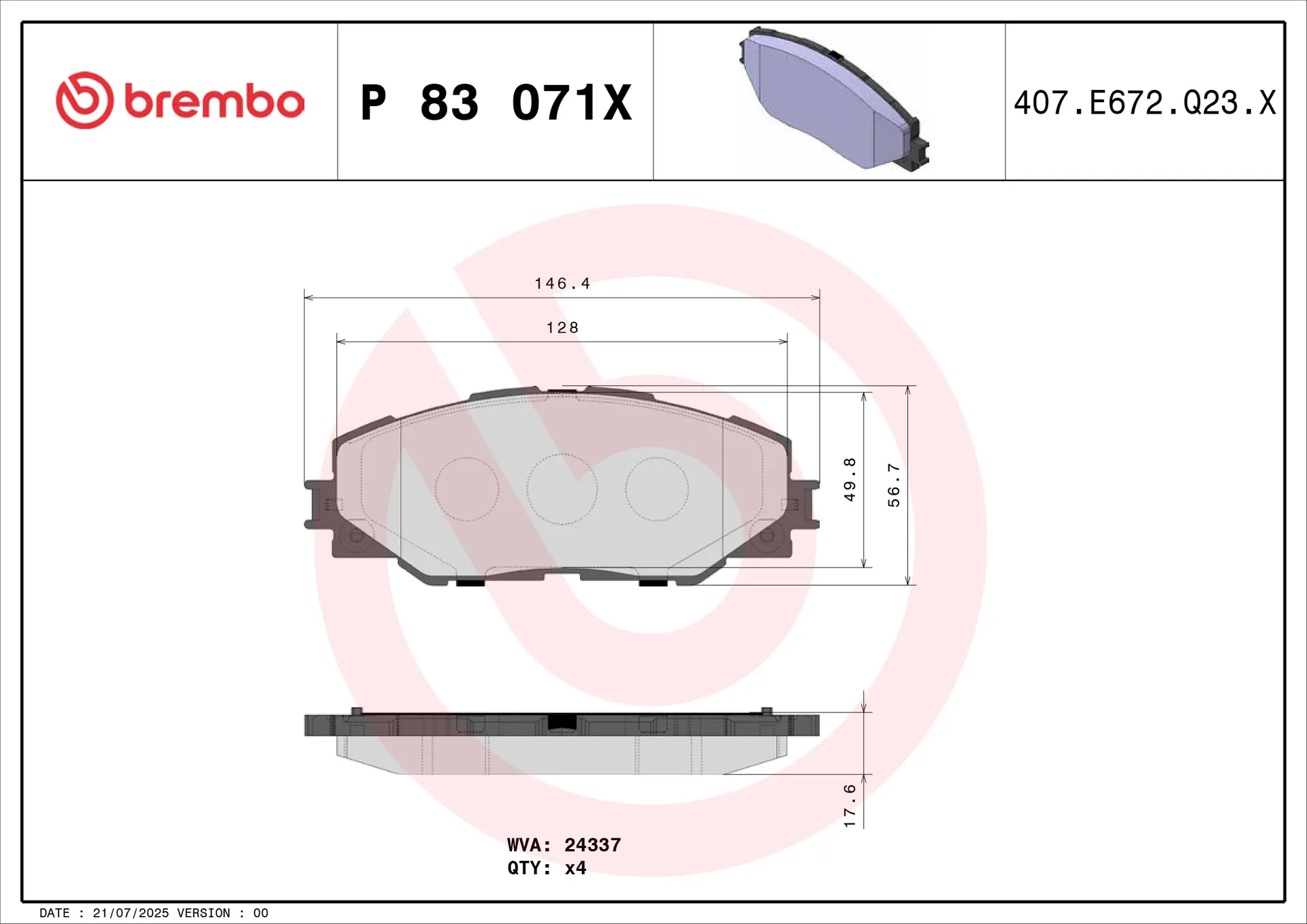 P 83 071X
