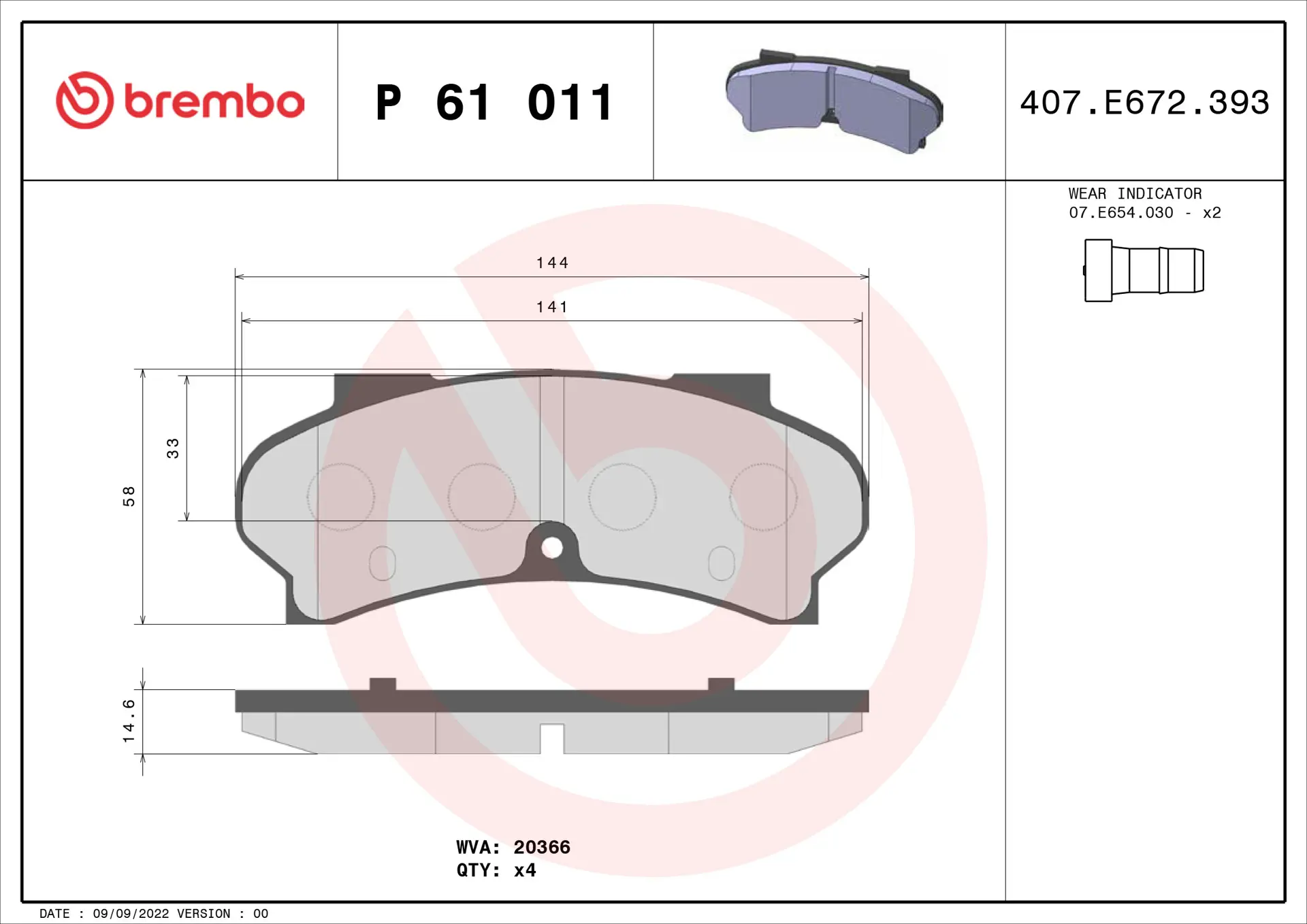 P 61 011