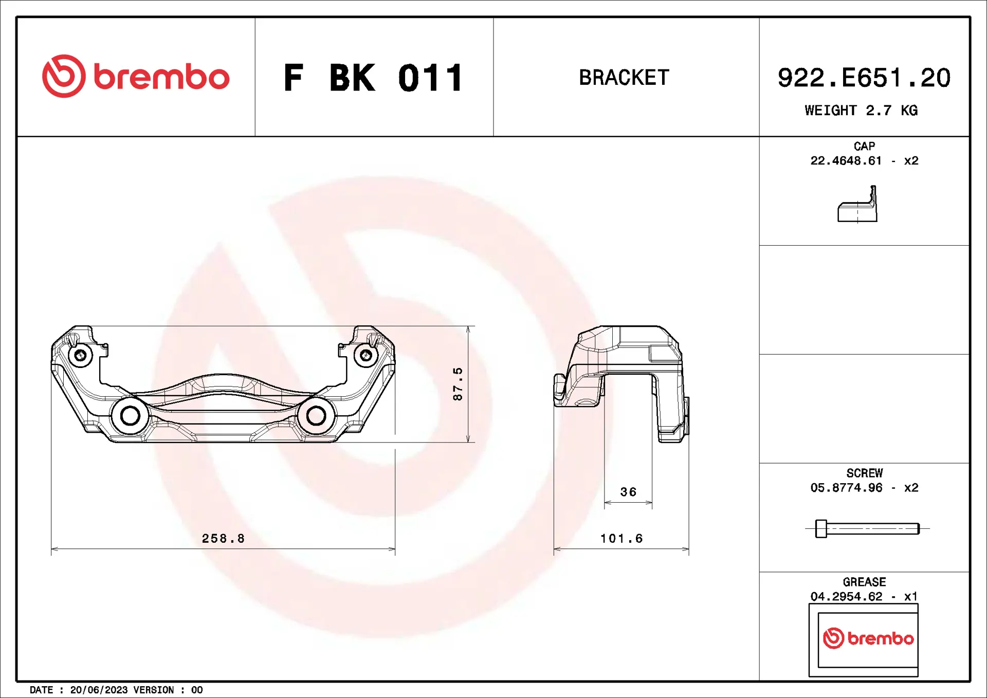F BK 011