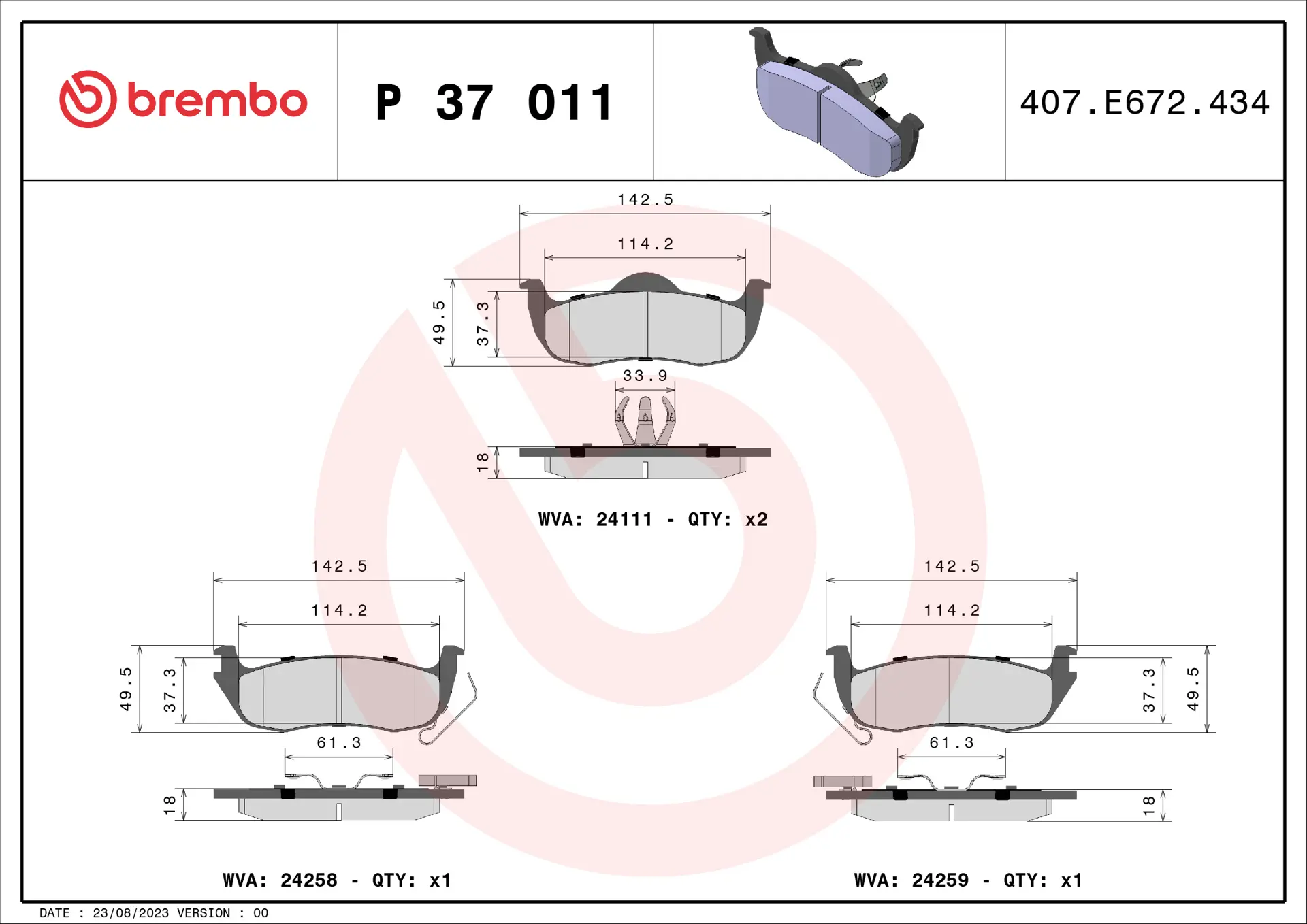 P 37 011