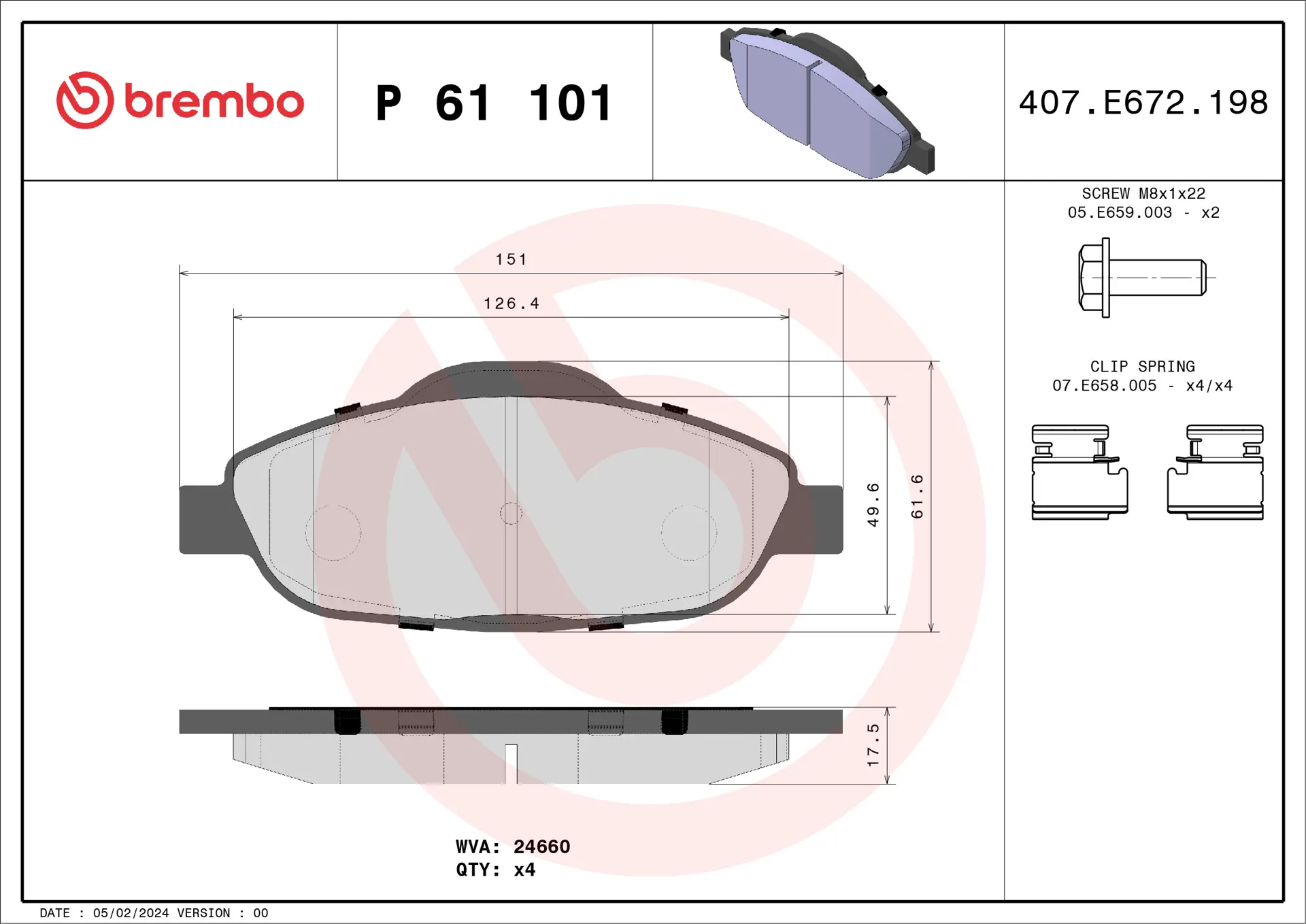 P 61 101