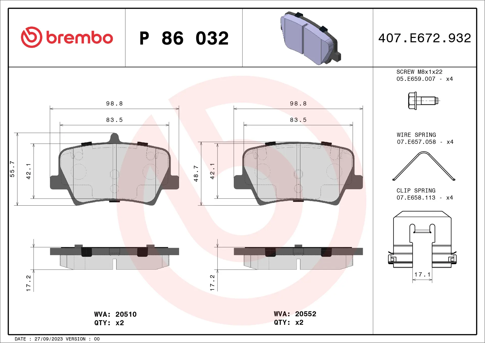 P 86 032