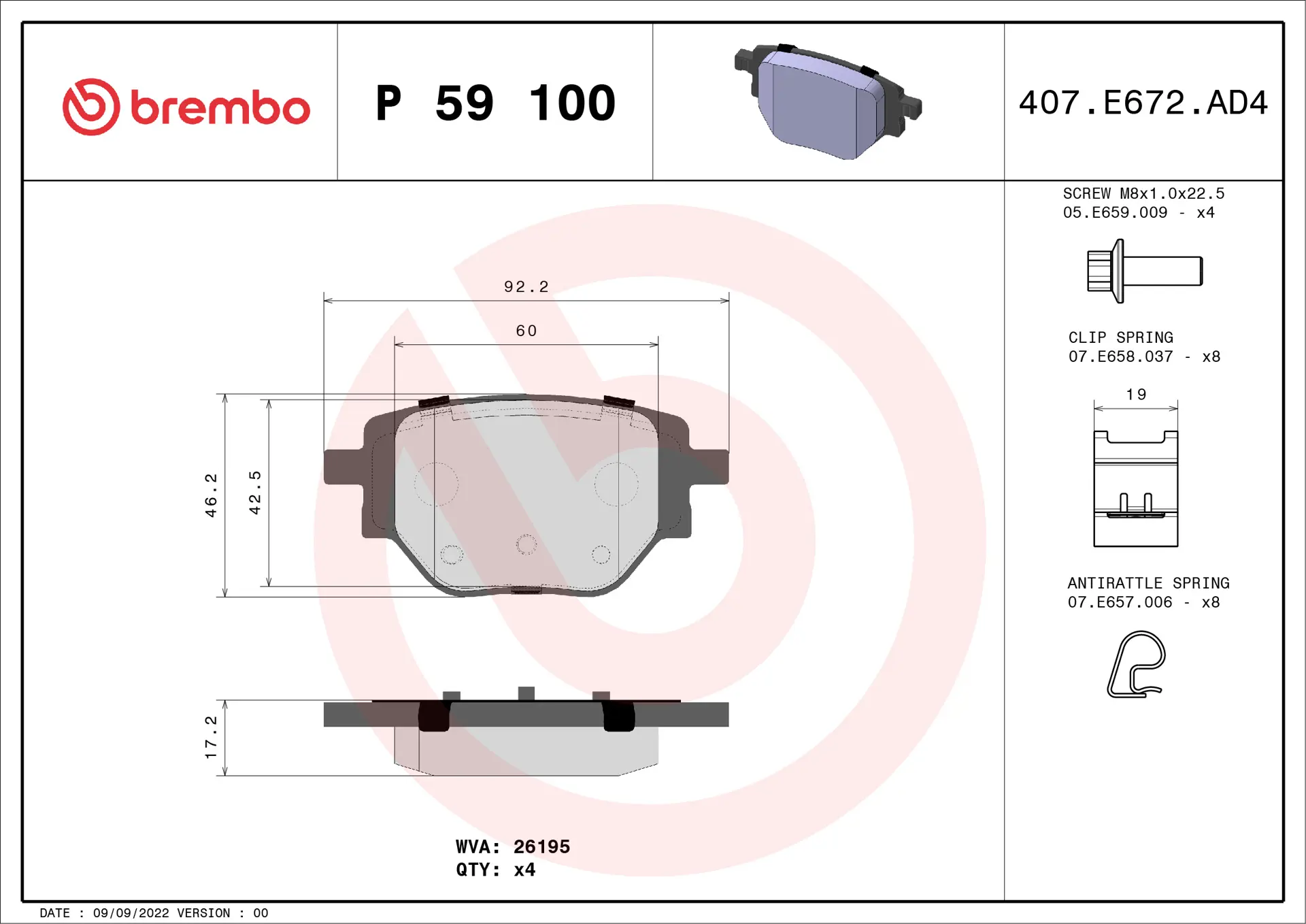 P 59 100